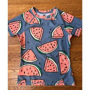Tea Collection Girls' Watermelon Rashguard Size 8